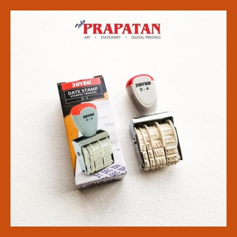

[ PERALATAN LUKIS / GAMBAR ] DATE STAMP / STEMPEL TANGGAL JOYKO D-4 PACKING AMAN