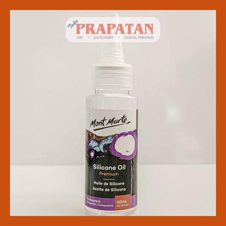 

[ PERALATAN LUKIS / GAMBAR ] MONT MARTE SILICONE OIL PREMIUM 60ML | MEDIUM POURING CAT AKRILIK COD