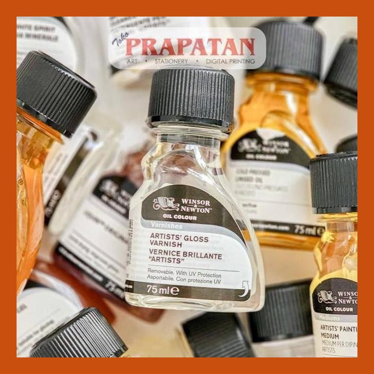 

[ PERALATAN LUKIS / GAMBAR ] WINSOR & NEWTON DISTILLED TURPENTINE 75ML / OIL COLOUR SOLVENTS COD