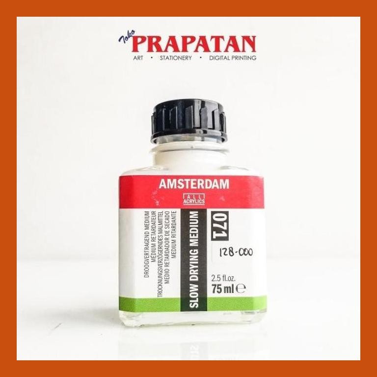 

[ PERALATAN LUKIS / GAMBAR ] AMSTERDAM SLOW DRYING MEDIUM 071 75ML FOR ACRYLIC COD