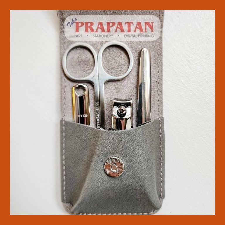 

[ PERALATAN LUKIS / GAMBAR ] JOYKO MANICURE SET MNCS-601 | ALAT GUNTING KUKU SET PACKING AMAN