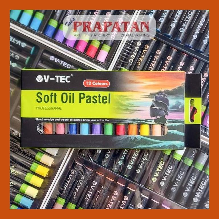 

[ PERALATAN LUKIS / GAMBAR ] V-TEC SOFT OIL PASTEL SOP 712-748 | PASTEL OIL HALUS GOOD QUALITY