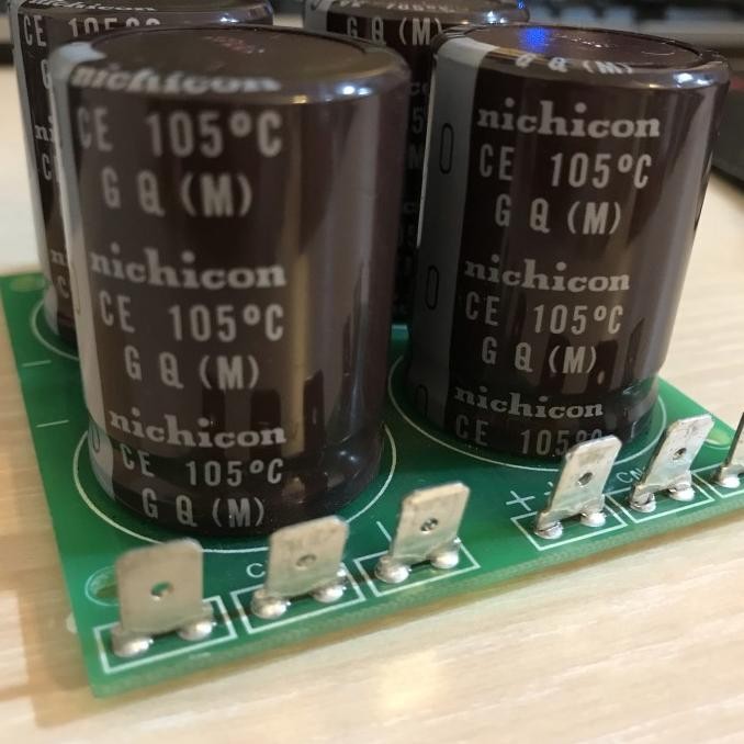 Elco Nichicon Rangkaian Pcb Psu Elco 3300Uf 80V Original Dan Terpercaya