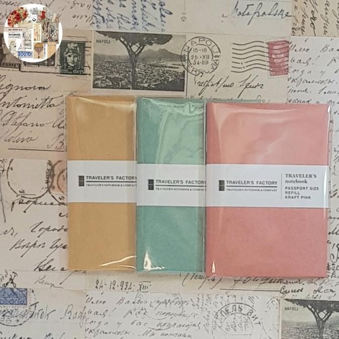 

Traveler's notebook refill TRC passport size, READY
