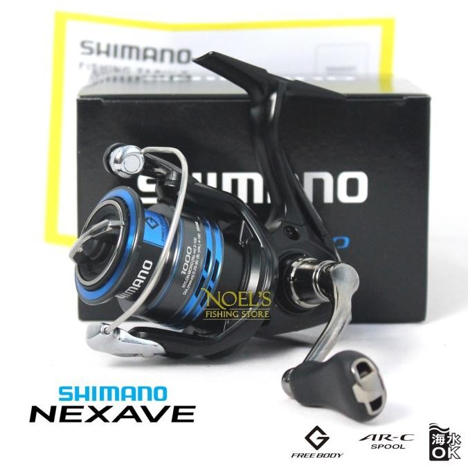 Reel Shimano Nexave Fi 1000 S/D 8000 Hg Saltwater | Pancing | Spinning