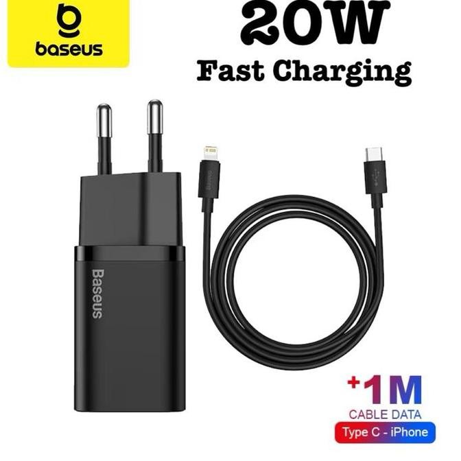 TERBARU - Adaptor Charger iPhone 13/14 Pro Max 20W Baseus Original