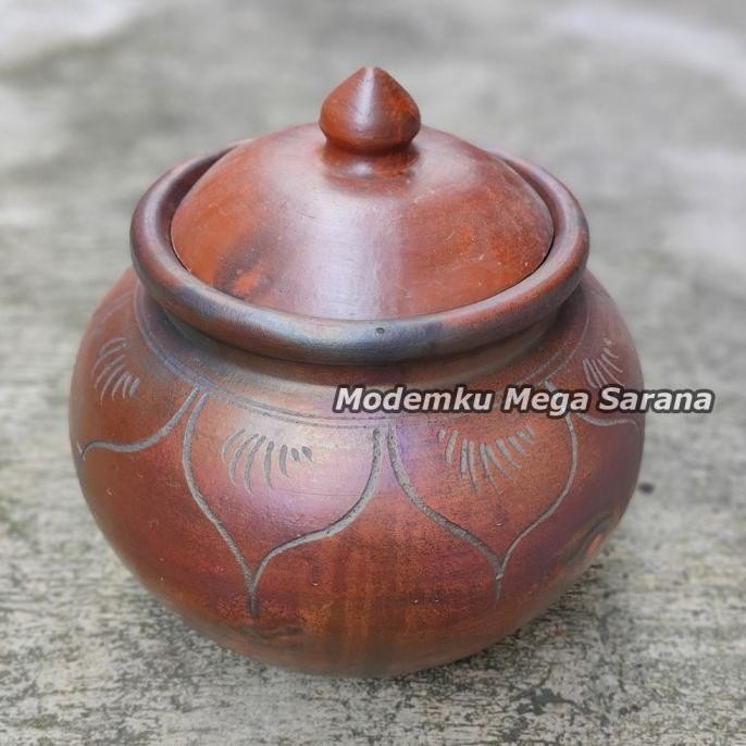 IQR-914 Gentong Kendil Es Dawet Cendol Tanah Liat Gerabah  Wadah Tempat Air Genthong Beras - 17 Lite