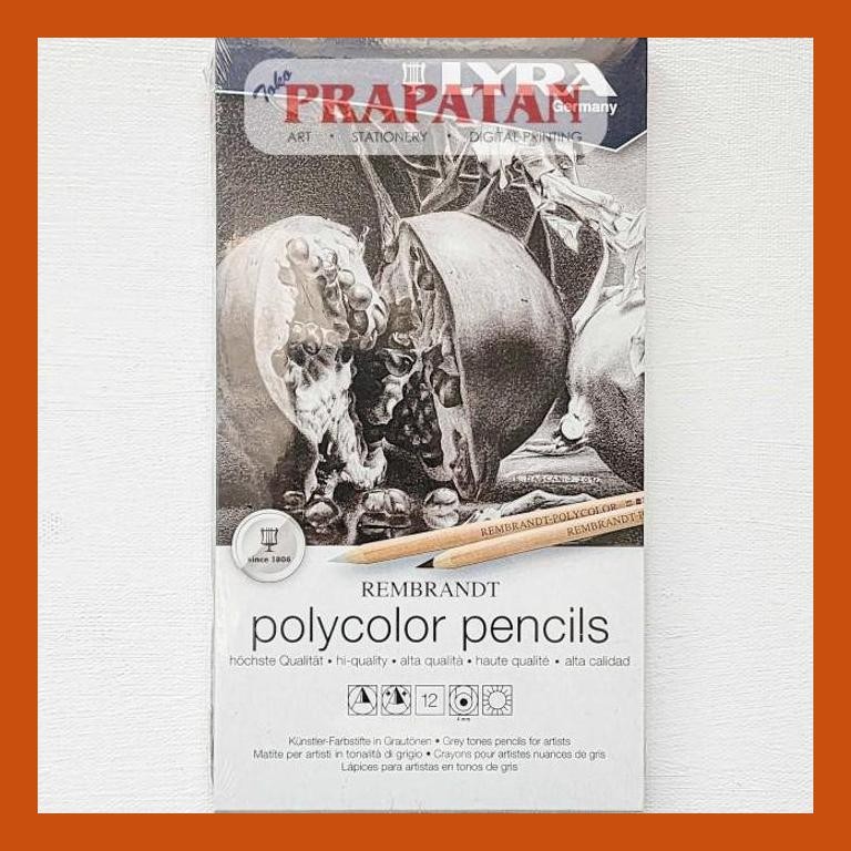 

[ PERALATAN LUKIS / GAMBAR ] LYRA REMBRANDT POLYCOLOR PENCILS SET 12C TIN BOX | PENSIL WARNA SET SIAP KIRIM