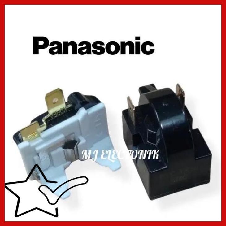 [KJE] RELAY PTC OVERLAOD KULKAS PANASONIC 2 PINTU RELAY KULKAS PANASONIC