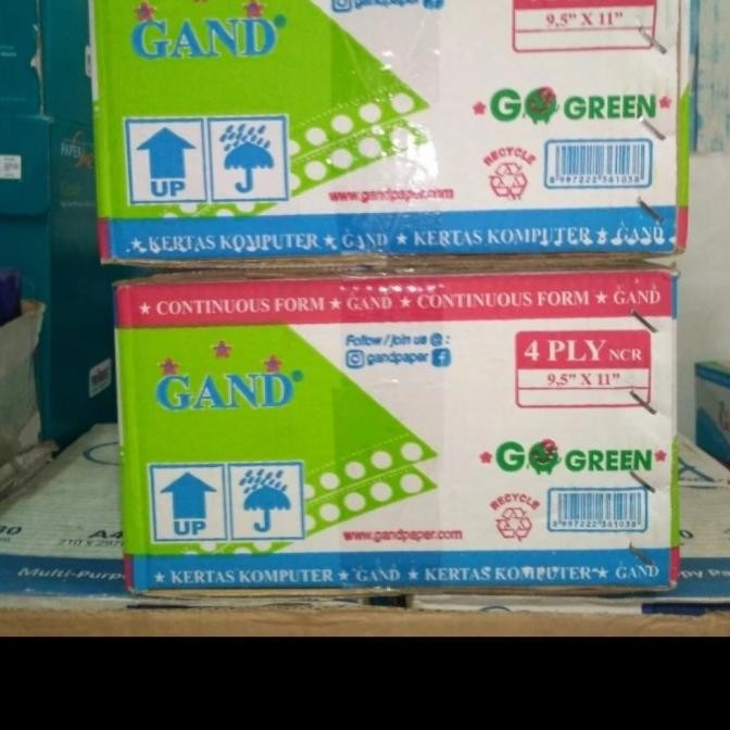 

kertas continuous form 4 ply 9,5 x 11 warna