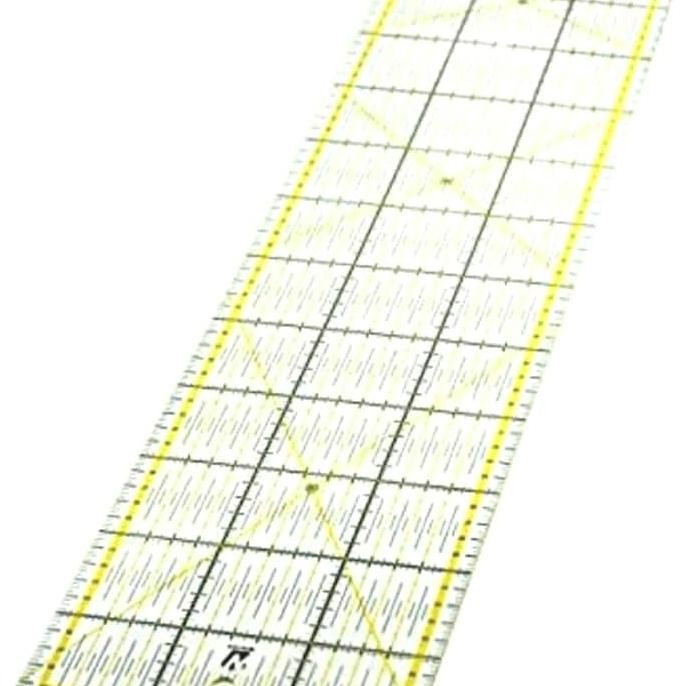 

TERMURAH - Penggaris Jahit - Quilting Ruler AC 60 - Penggaris Pola Jahit 15x60 CM