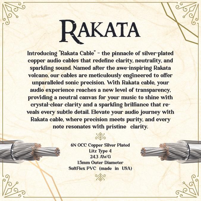 Promo Senacoustic Rakata Spc Cable 4 Braid 6N Sp-Occ Litz Type 4 24.3 Awg