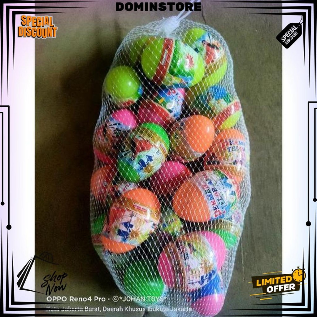 

Telor Ajaib Berhadiah Langsung Isi 20Pcs D Terlaris