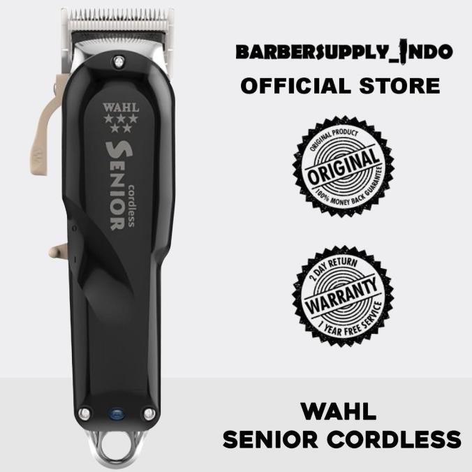 Wahl Senior Cordless Clipper ORIGINAL USA Alat Cukur Rambut Garansi