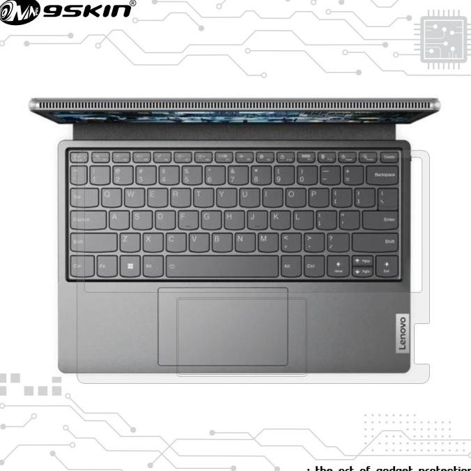 9Skin - Lenovo IdeaPad Duet 5i Skin Protector - Matte Guard