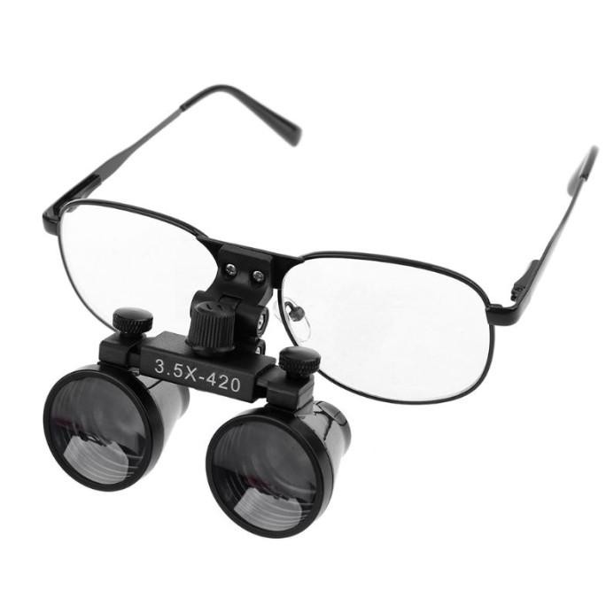 TERBARU - 2.5X 3.5X Binocular Dental Loupe Magnifier with ESTORE