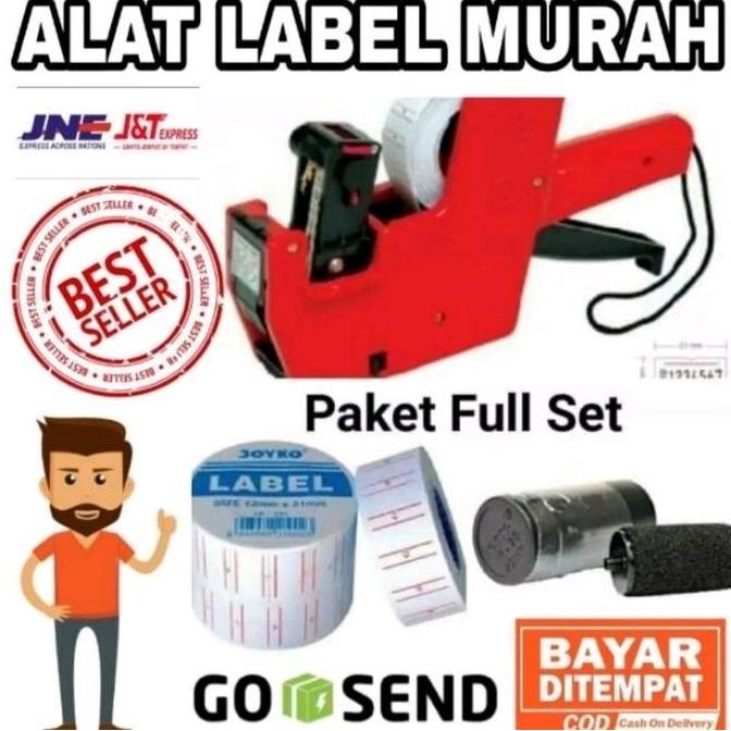 

Alat Label Harga & Expired Joyko Kenko Komplit Fullset Siap Pakai