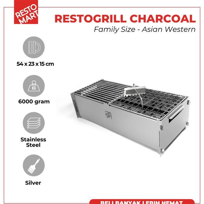 

RestoGrill Charcoal - Family Size