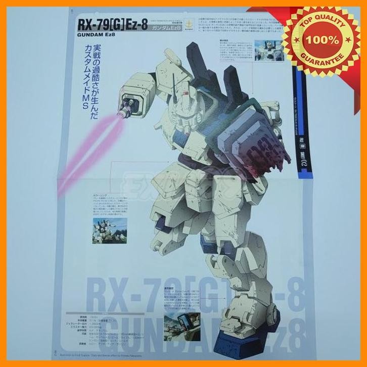 [exi] gundam mechanic file rx-79[g]ez-8 gundam ez8 2012004