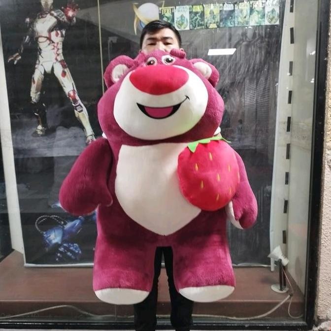 BONEKA LOTSO STRAWBERRY SUPER GIANT 1 METER 1204T