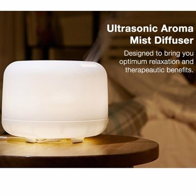 TERBARU - IUIGA Ultrasonic Aroma Mist Diffuser