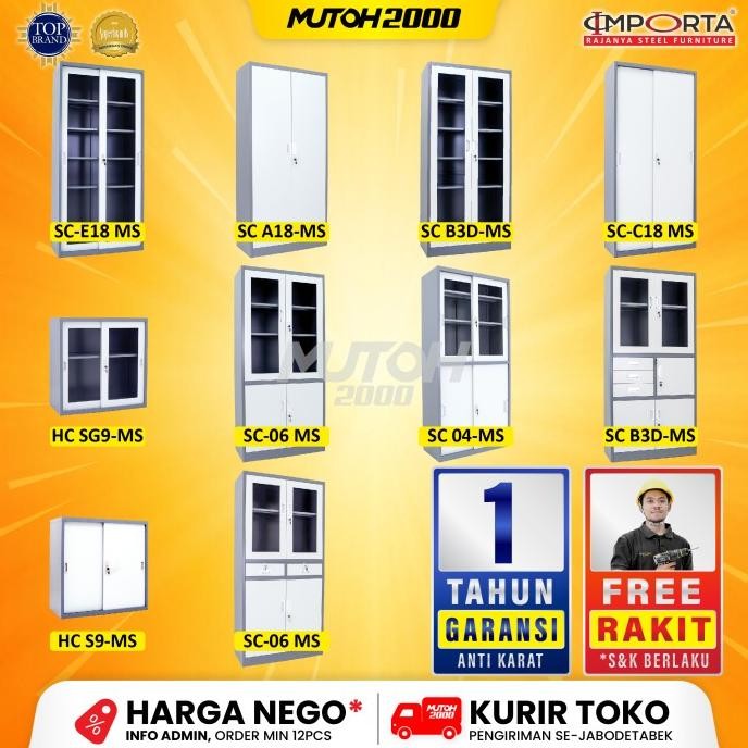 BEBAS ONGKIR - IMPORTA Lemari arsip lemari besi filling cabinet IMPORTA KATALOG
