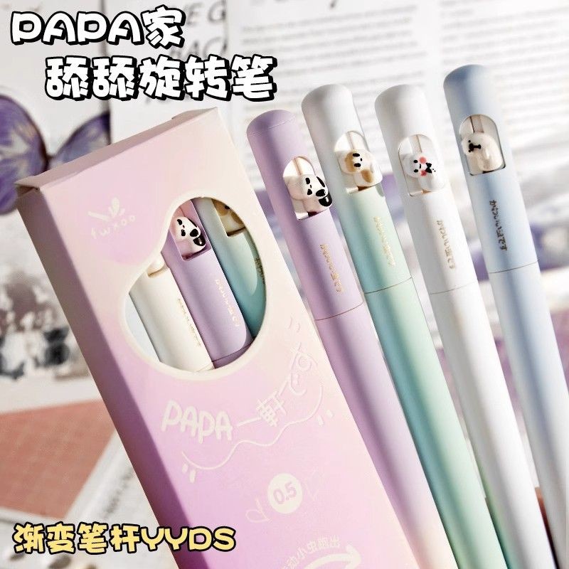 

Pena Netral Berputar Gradient Pena Ujian Pena Tinta Hitam Cepat Kering Pena Tanda Tangan