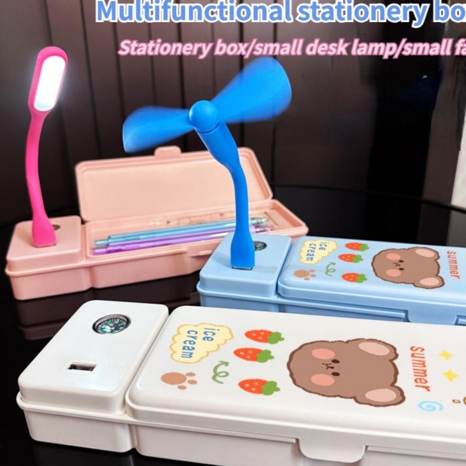 

3 In 1 Ota Il Multifungi Ota Alat Tuli Tationery Cae Ota Il Ipa Angin Lampu Meja Ecil Ota Yimpanan Perlengapan Belajar