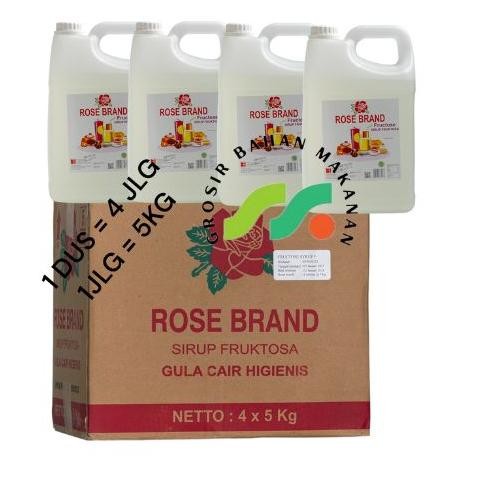 

GULA CAIR ROSEBRANDSIRUP FRUCTOSA 5KG PER DUS