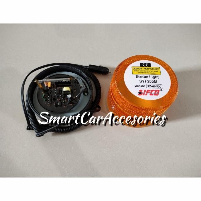 Lampu Rotary Blitz Sifco 205M Amber/Kuning Original Dan Terpercaya