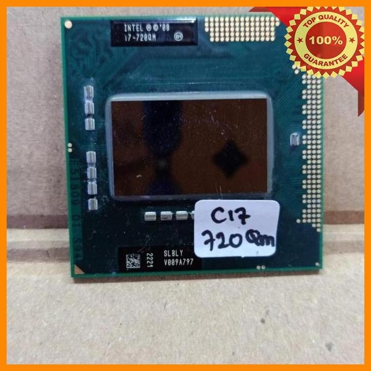 [snc] processor laptop core i7 720qm gen1 bergaransi