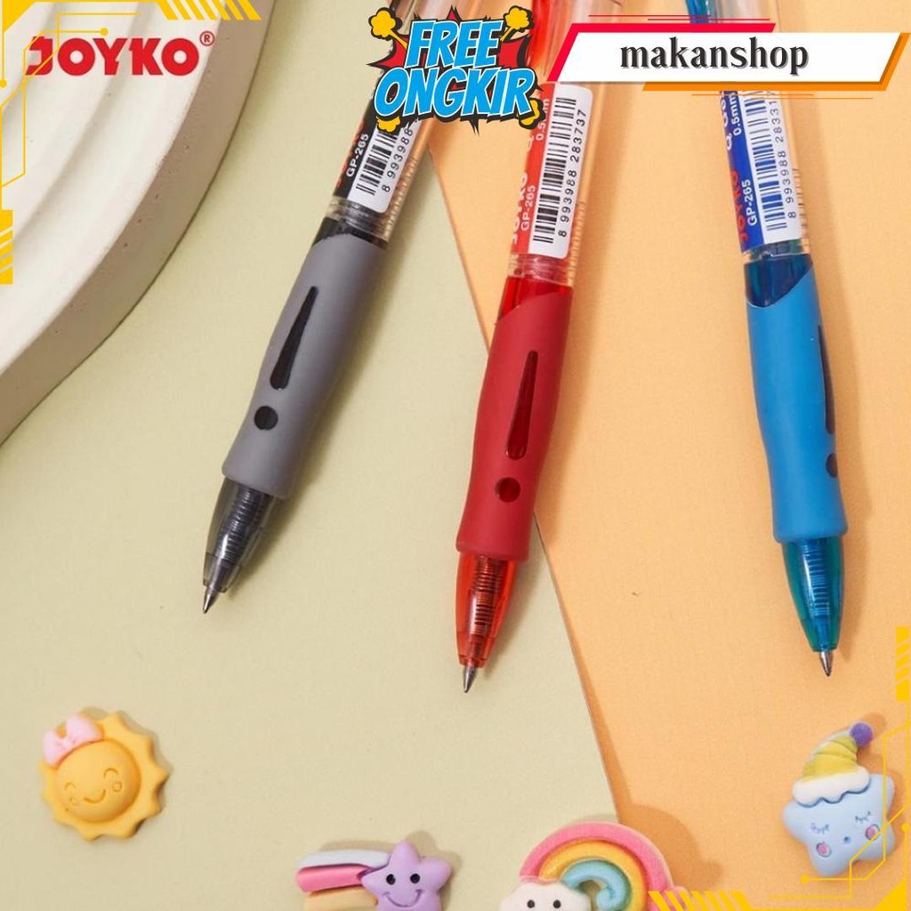 

Pulpen Pena Bolpoint Joyko Gp-265 0.5Mm Cetek 1 Pak Terlaris