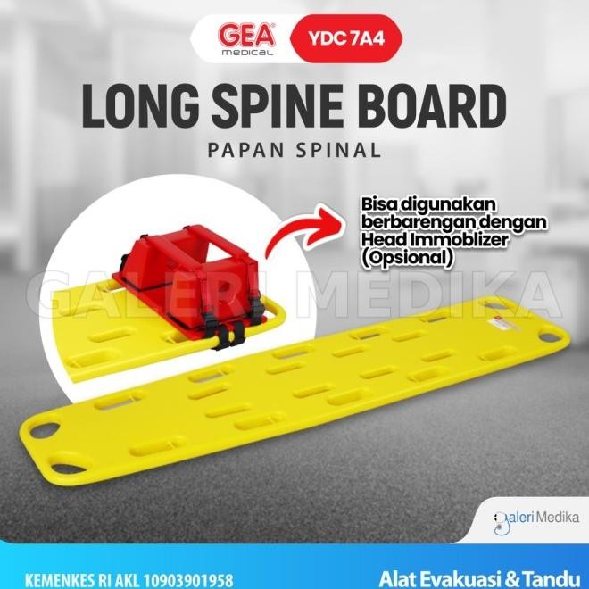 Tandu Emergency Gea Ydc 7 A4 / Ydc 7A4 / Ydc-7A4 Spinal Board