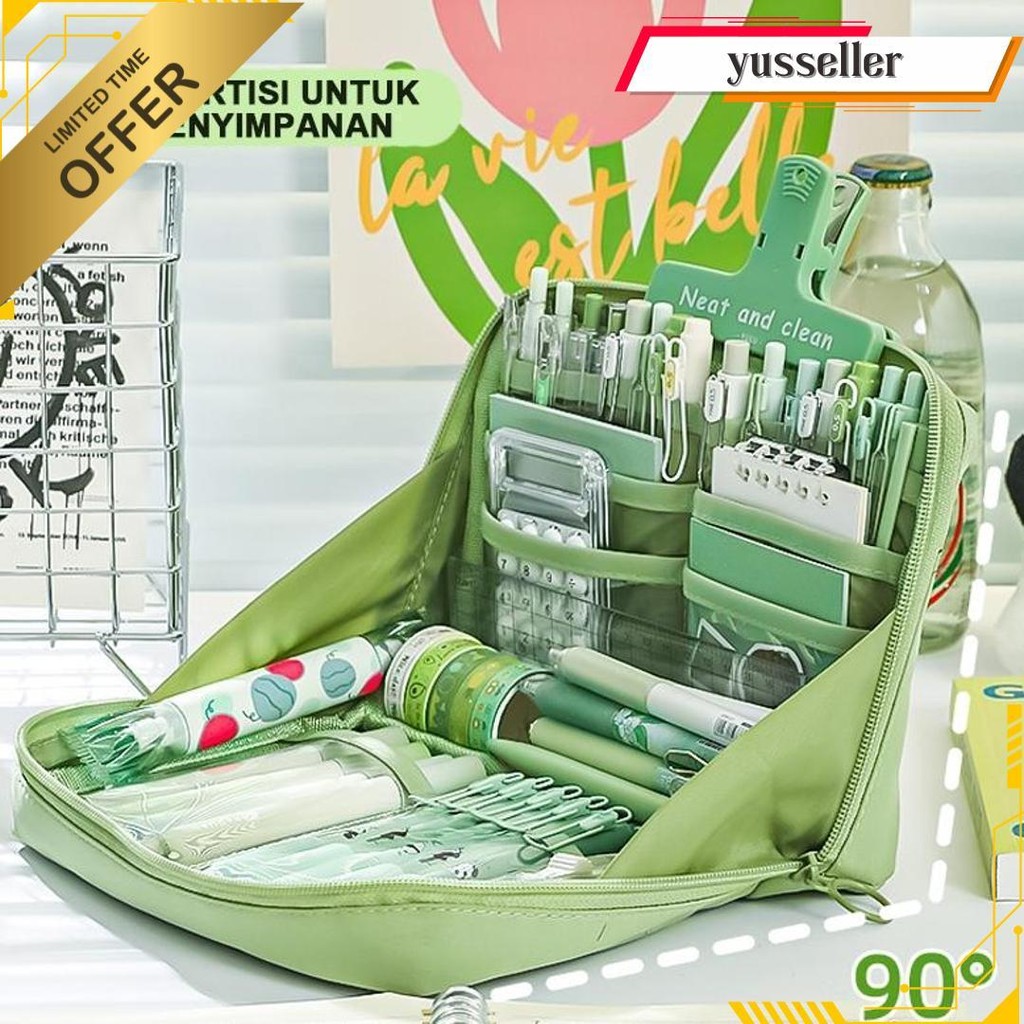 

Tas Alat Tulis Multifungsi 12 Lapis Kotak Pensil Transparan Kapasitas Besar Kotak Pensil Perlengkapan Kantor Siswa Siap Kirim