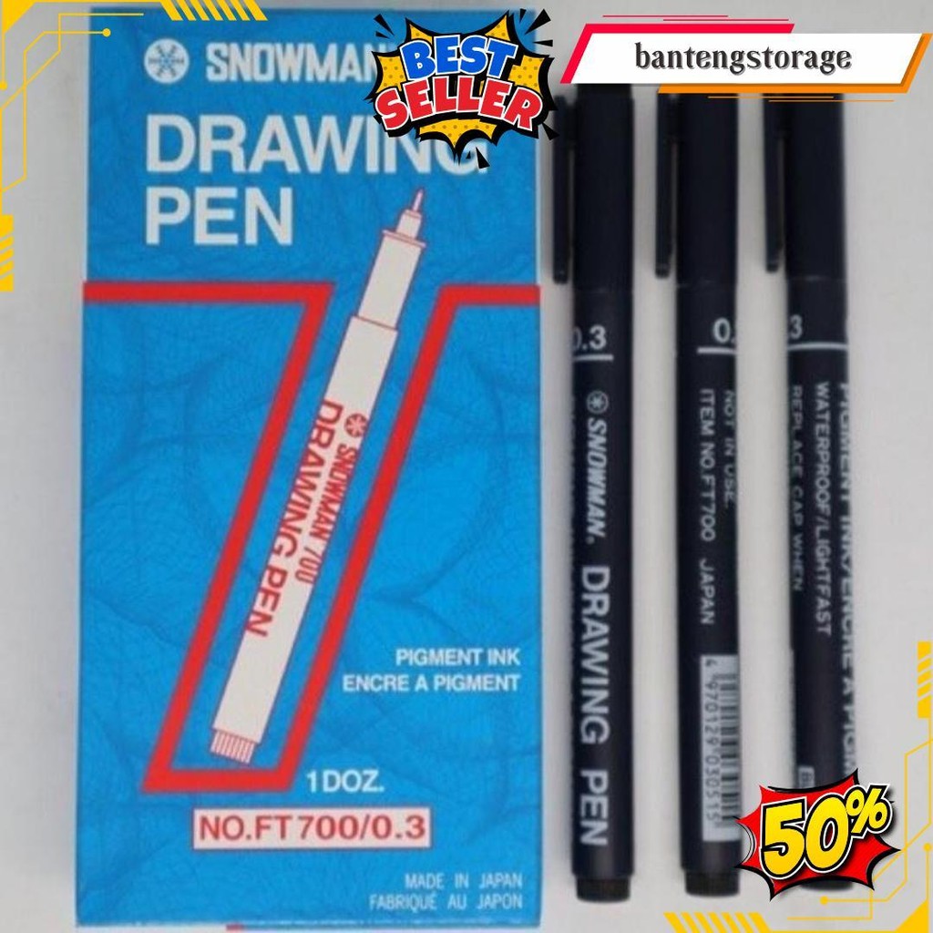 

Drawing Pen Snowman Ft700 Siap Kirim