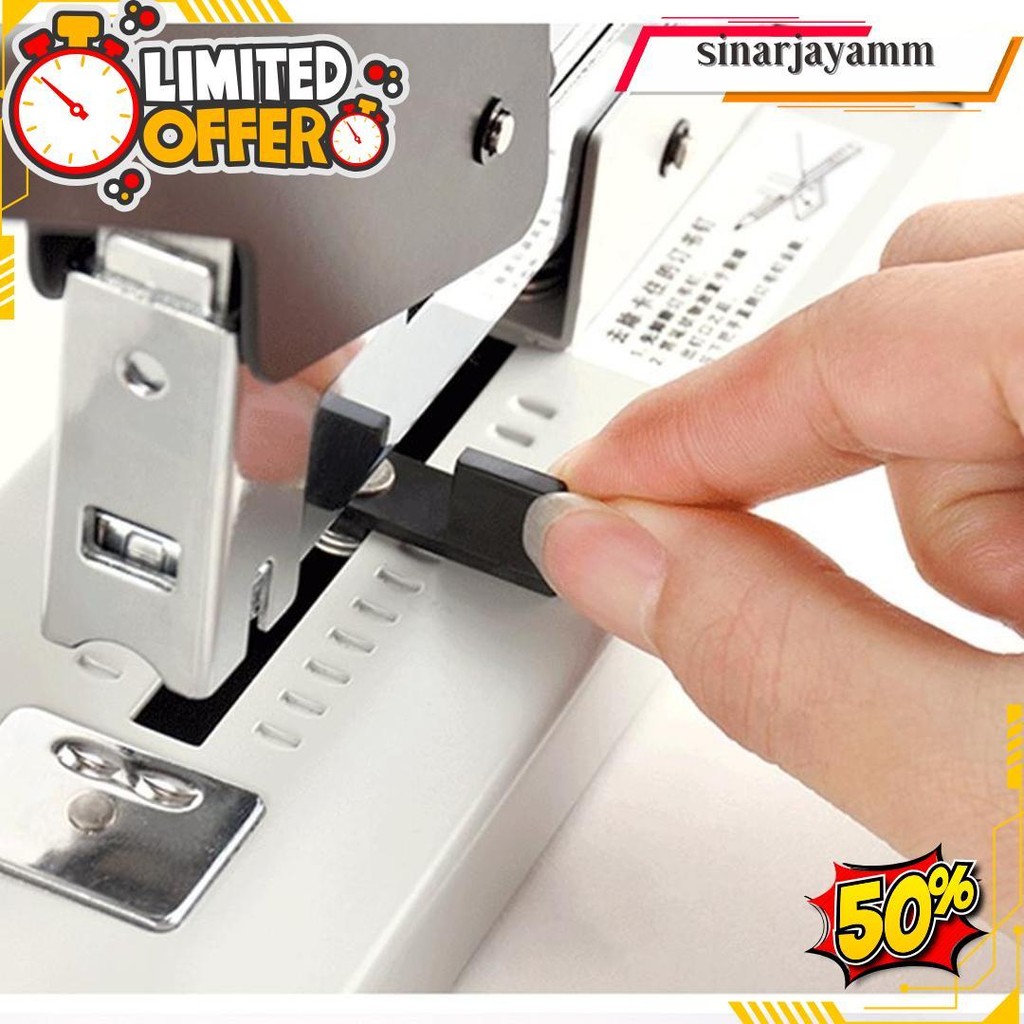 

Hekter Untuk Kertas Tebal - Hekter Serba Guna Heavy Duty Stapler Tembak Kangaro /Stapler Max / Staples Besar Ukuran 12N/13-Staples Besar / Alat Stapler Jilid Besar 23S13 Hd 12N/13 / Hekter Combo Terlaris