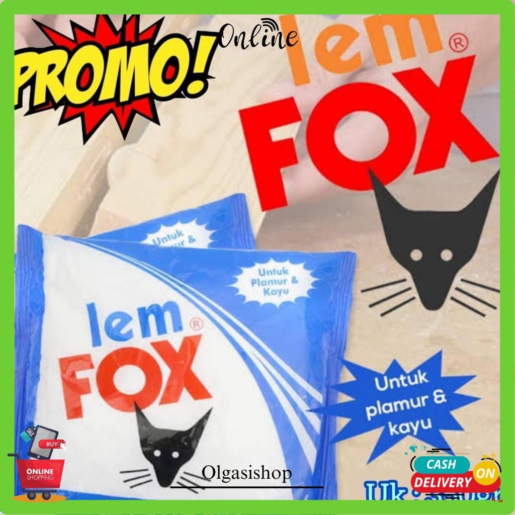 

Lem Fox Putih Pvac Bungkus Biru 350Gr Siap Kirim