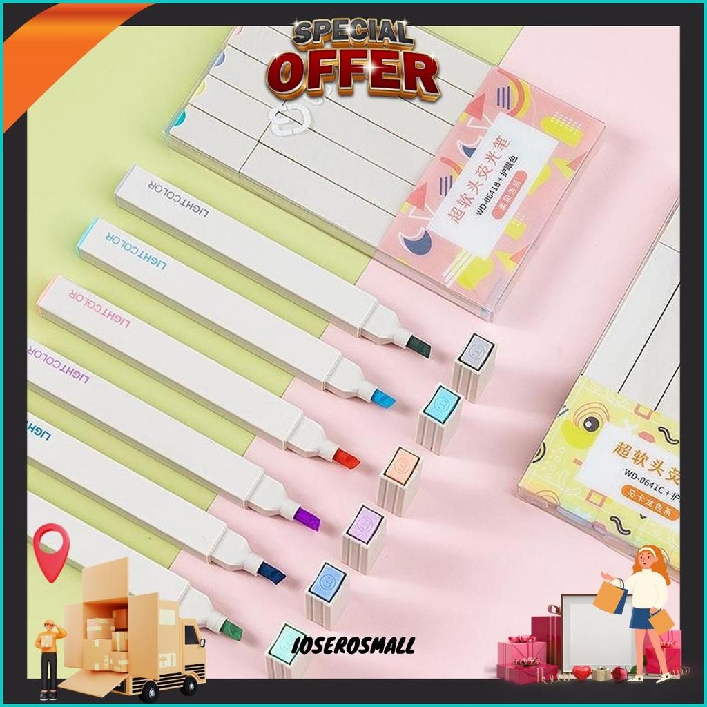 

Stabilo /Stabillo Warna/Stabilo Isi 6 Warna Pastel Cod
