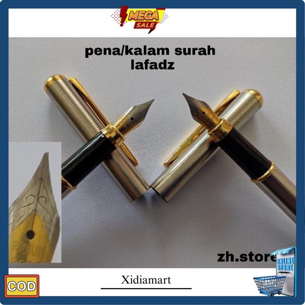 

Pena Kalam Tutul Sudah Di Asah Siap Pakai Untuk Lugot Kitab/Surah (Fountain Pen) Terlaris