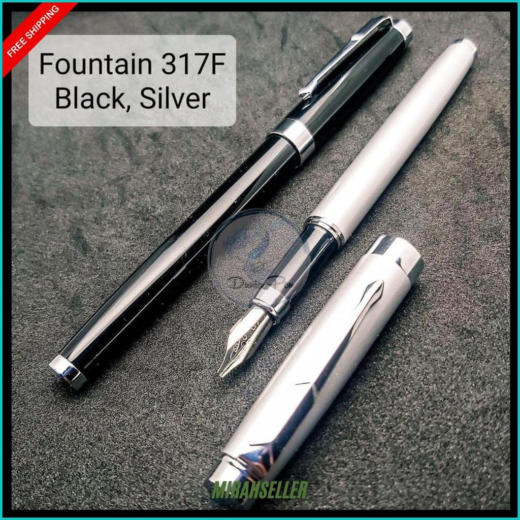 

Fountain Pen Metal 317F Broad Nib, Mata Kasar 1,5Mm Pena Kaligrafi Menulis Indah Calligraph Termurah Banget