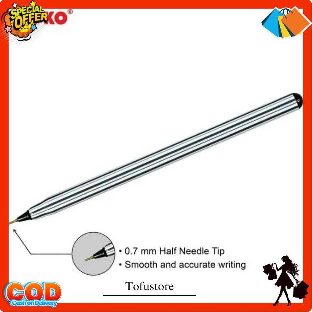 

1 Lsn / 12 Pcs Ball Pen / Pulpen Joyko Bp-249 Lino 0.7 Mm Gratis Ongkir