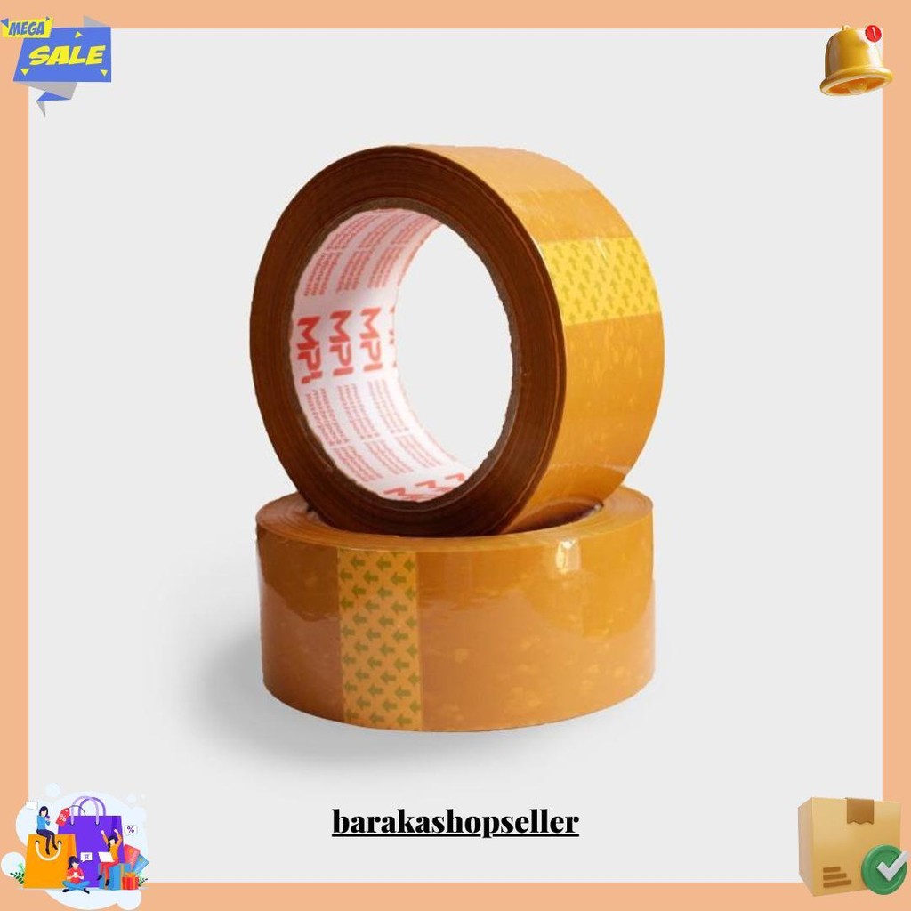 

Lakban Bening - Lakban Cokelat 45Mm X 100 Yard Master Pack Indonesia Gratis Ongkir