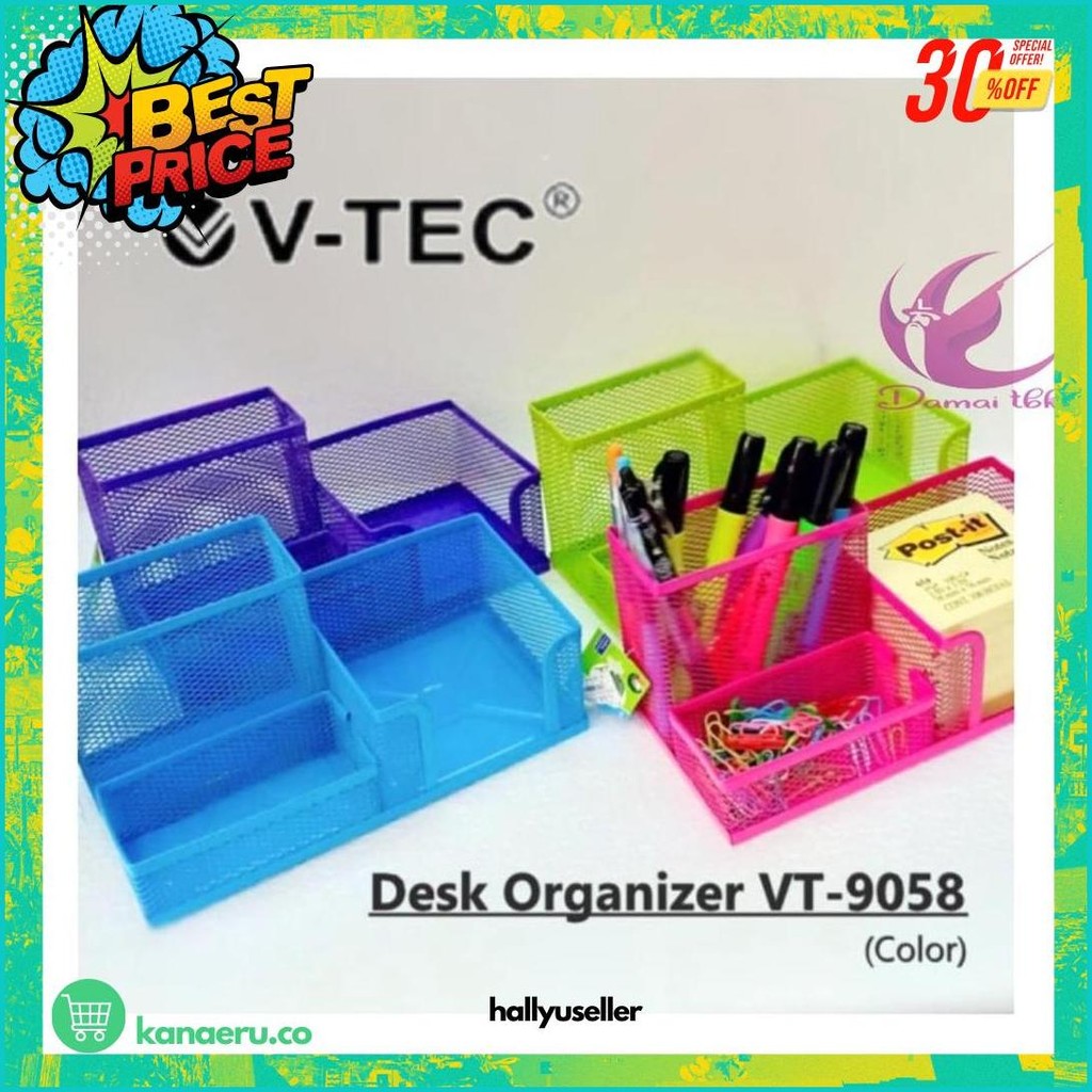 

V-Tec Memo Organizer Warna Vt-9058 Beragam Warna Menarik Cod