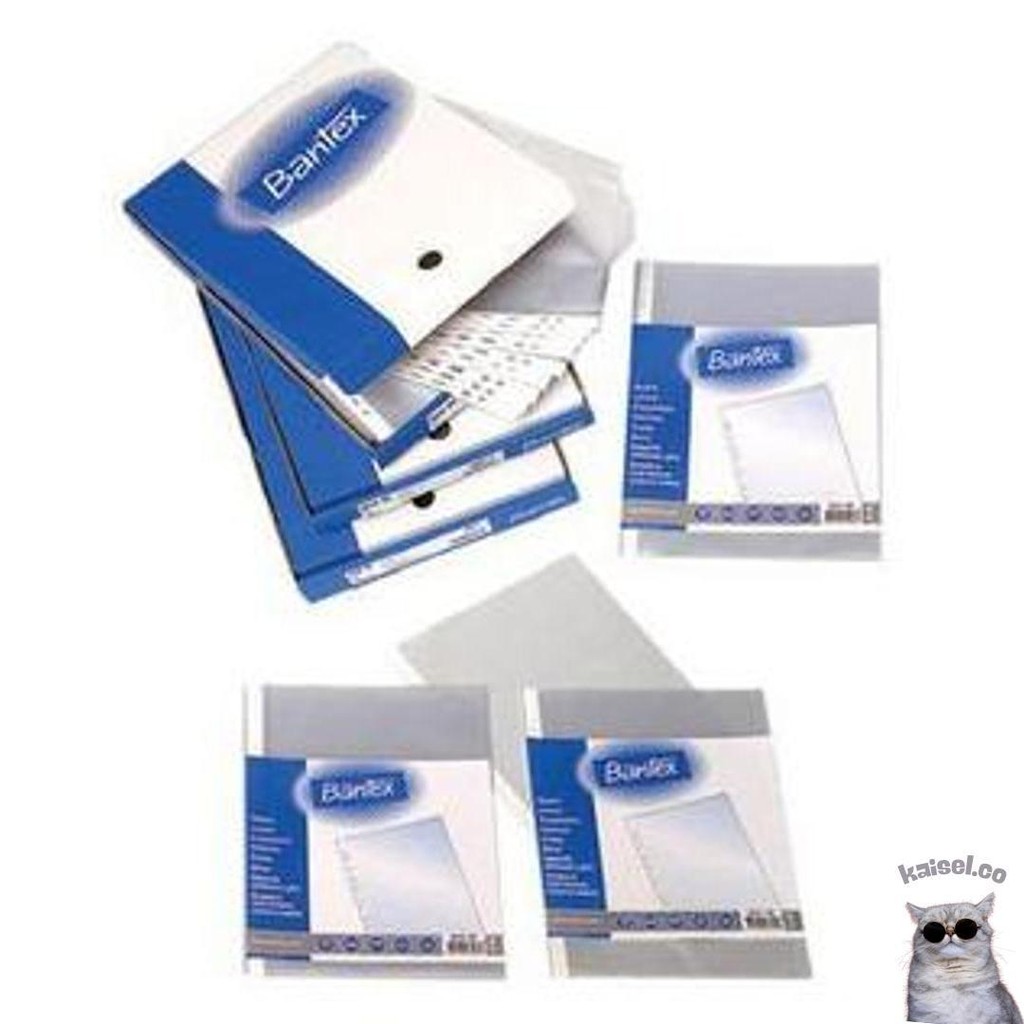 

Pp Pocket Bantex 8843 Folio (Isi 100) Cod