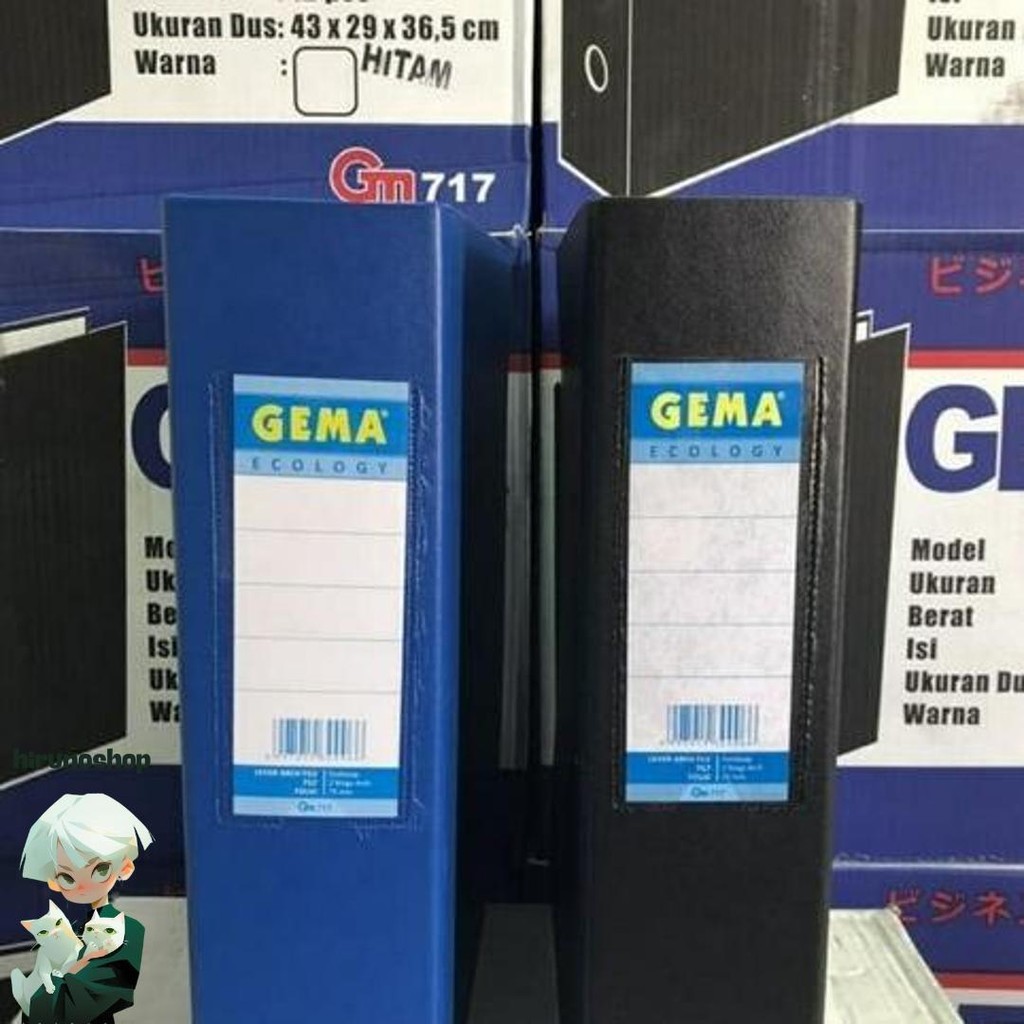 

Odner Gema 717 Folio (1 Karton/Dus = 12 Pcs) Murah