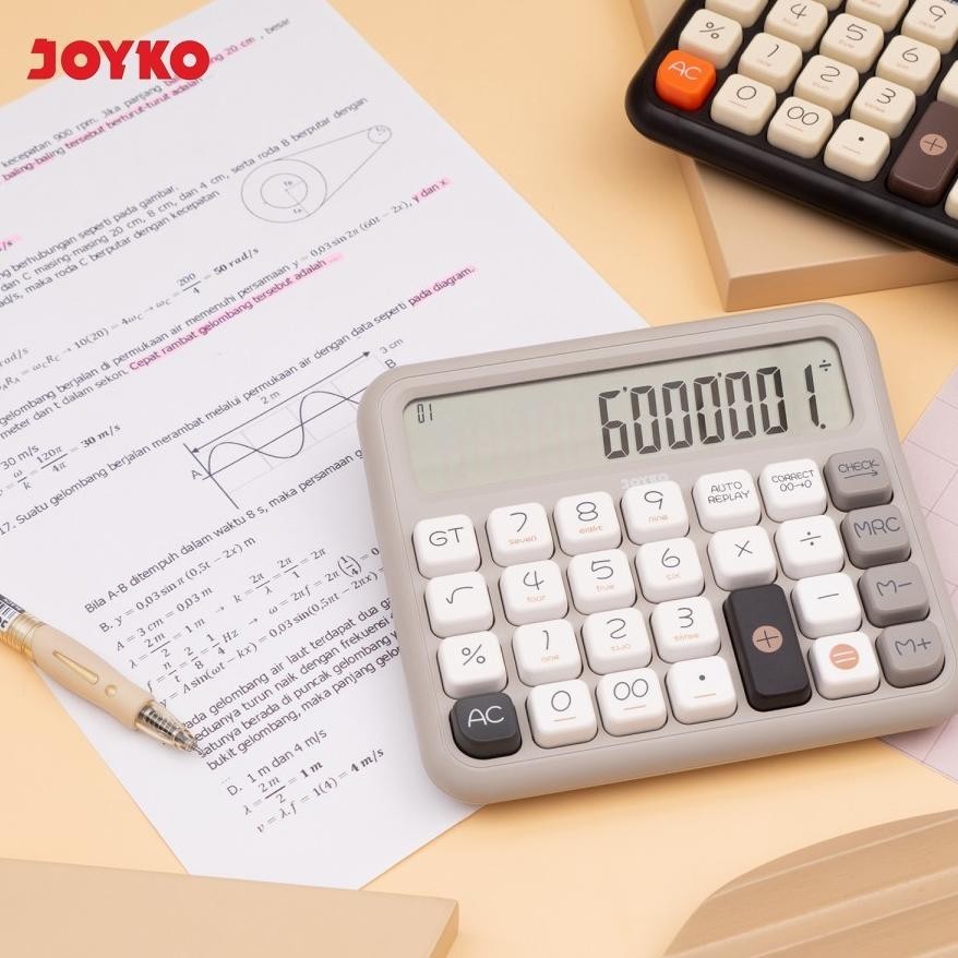 

JPF-1015 CALCULATOR BIG DISPLAY JOYKO CC-63BCO - KALKULATOR MEHANICAL BUTTON DESKTOP MEJA Original