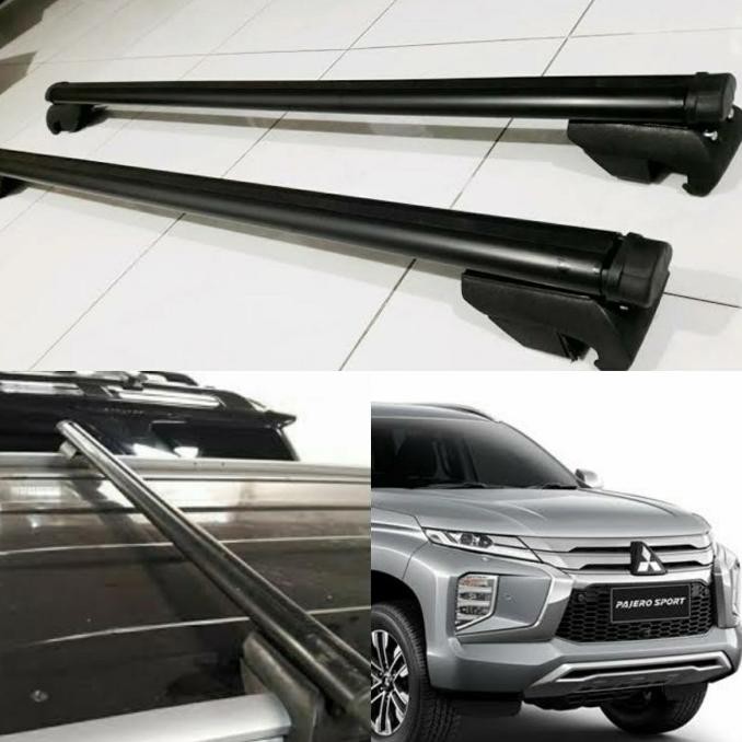 all new PAJERO SPORT 2016-2021 Crossbar roof rack bar bagasi atas
