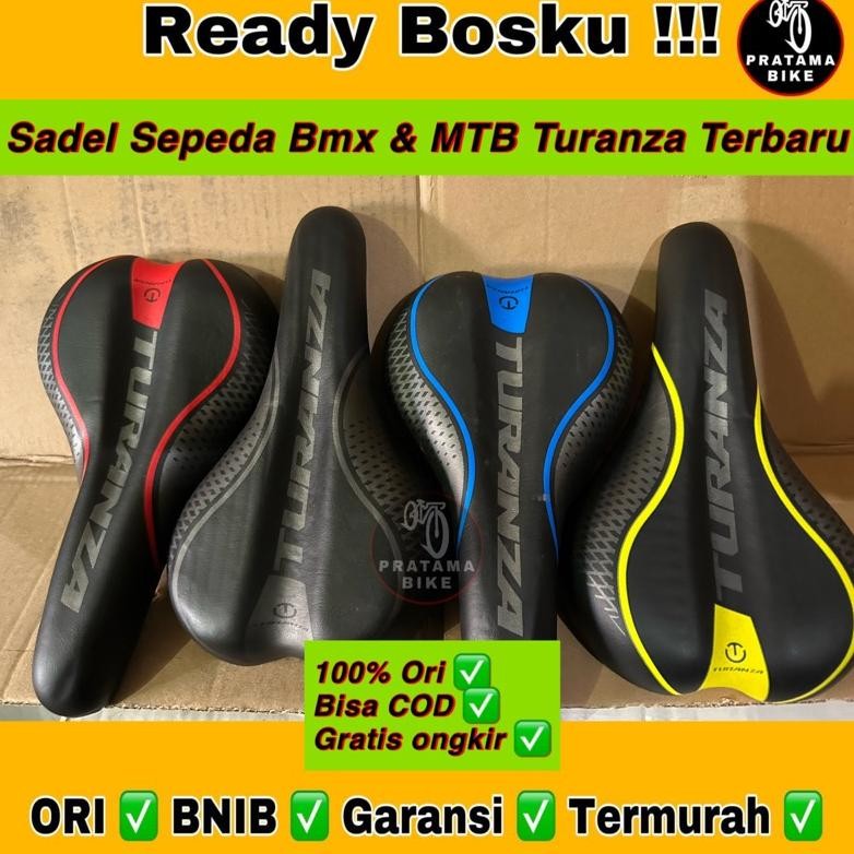 gq-68 Sadel Saddle Jok Dudukan Sepeda BMX MTB Federal Ukuran 20 24 26 Busa Empuk PACIFIC UNICYCLE EX