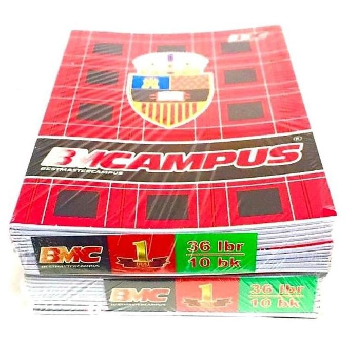 

Promo!! Buku Tulis Bmb / Bmc Campus 36 Lembar Isi 10 Buku