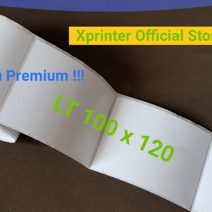 

New!! Label Thermal 100 X 120 ,1"Core, 500Pcs,Resi Alamat+Inventory, Premium